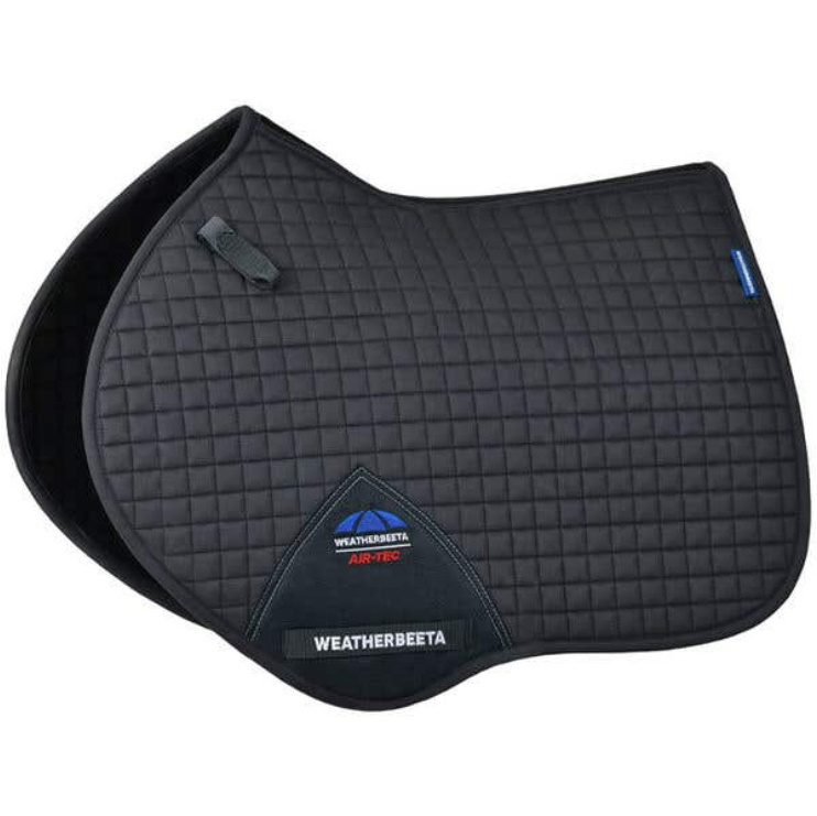 2025 Weatherbeeta Prime Air-Tec Jump Shaped Saddle Pad 1028251 - Charcoal